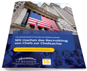 FIRMENBROSCHÜREWir machen das Recruiting von Chefs zur Chefsache